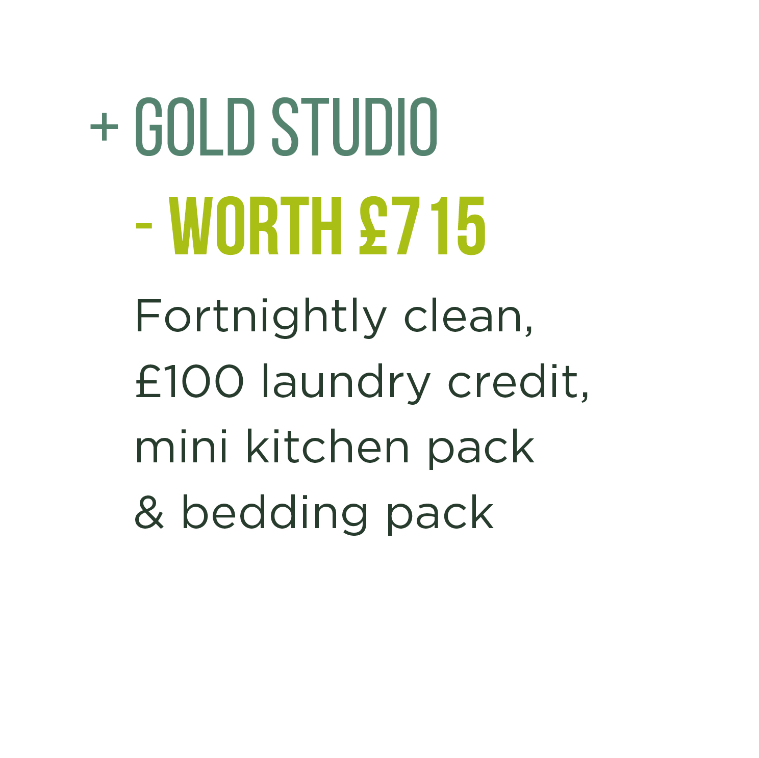 Gold studio