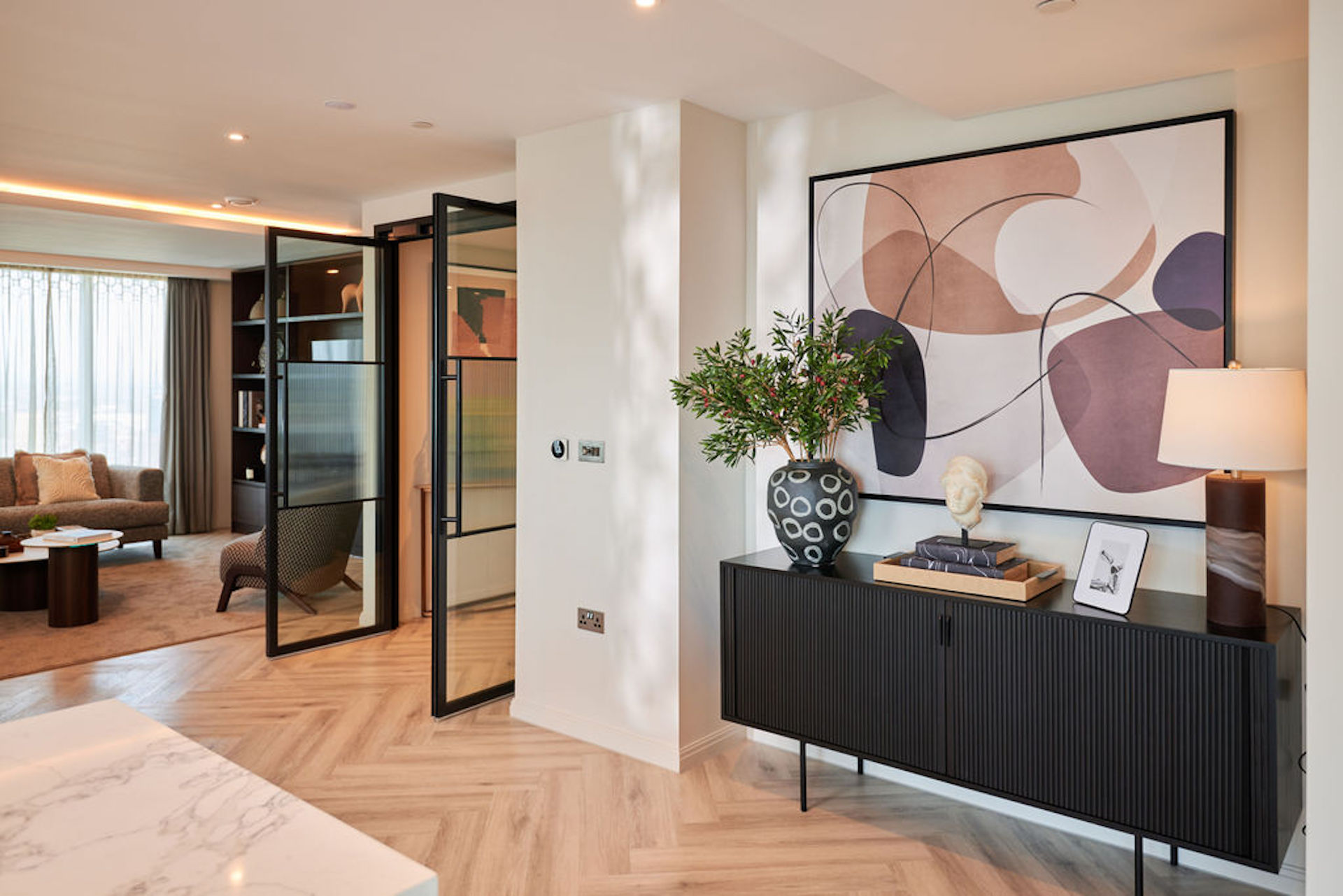 Catered penthouse apartment